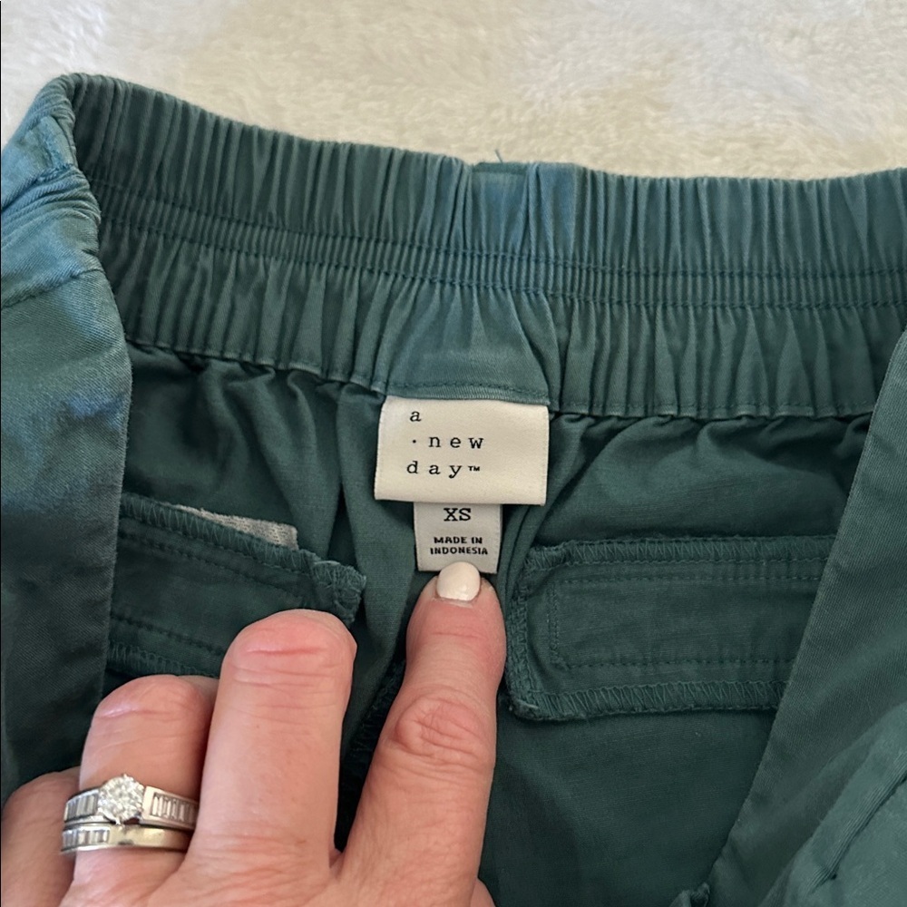 A New Day Teal Relaxed Pants - Picture 4 of 6